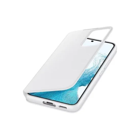 Cover Samsung S22 Smart Clear View - White